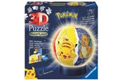 Puslespill - Ravensburger Nightlight Pokèmon 72p 3D Puslespill - 10311547