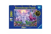 Puslespill - Ravensburger Magical Unicorn Night 200pcs. XXL - 129034