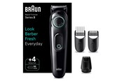 Hårtrimmer - Braun Skjeggtrimmer Styler BT3421 Black / Vibrant Green - 4210201447917