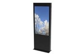 Veggmontering, AV-braketter & AV-møbler - HI-ND Single Totem Touch 55" - stand - for flat panel - black wood 55" - ST5500-5001-WOOD