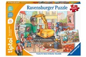 Puslespill - Ravensburger tiptoi: Puzzle für Kleine Entdecker: Baustelle 2x12pcs (DE) - 00137