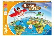 Brettspill & Puslespill - Ravensburger tiptoi: Unsere Reise um die Welt (DE) - 00117