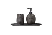 Baderomstilbehør - Bloomingville Hrin Soap Dispenser Set - Grey - 82049295