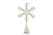 Dekorasjon - Bloomingville Cannes Tree Star Top - Silver - 82057213