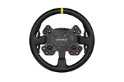 Spill - Tilbehør - Moza Racing RS V2 Steering Wheel Round - Leather (33 cm) - Wheel - PC - RS025