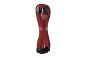 Strømkabel (intern) - CableMod C-Series Pro ModMesh 12VHPWR - 3x PCI-e - 60cm - Dark Red - CM-PCSR-16P3-N60KBR-5PC-R