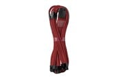 Strømkabel (intern) - CableMod RT-Series Pro ModMesh 12VHPWR - 3x PCI-e - 60cm - Dark Red - CM-PRTS-16P3-N60KBR-5PC-R