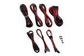 Strømkabel (intern) - CableMod C-Series Pro ModMesh 12VHPWR Cable Kit for Corsair RM RMi RMx (Black Label) - Black and Red - CM-PCSR-16P3KIT-NKKR-R