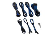 Strømkabel (intern) - CableMod C-Series Pro ModMesh 12VHPWR Cable Kit for Corsair RM RMi RMx (Black Label) - Black and Blue - CM-PCSR-16P3KIT-NKKB-R