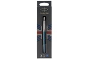 Skrive- & Tegneverktøy - Parker Jotter Ballpoint Pen | Waterloo Blue | Medium Point Blue Ink - 1953245