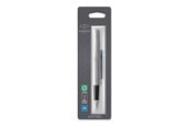 Skrive- & Tegneverktøy - Parker Jotter Fountain Pen | Stainless Steel with Chrome Trim | Medium Nib Blue Ink | Blister Pack - 2031012