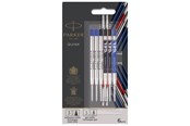 Skrive- & Tegneverktøy - Parker Jotter London Ballpoint and Gel Pen Refill Discovery Pack: 3 Quinkflow Refills for Ballpoint Pens & 3 Quink Gel Refills - 2032738