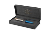 Skrive- & Tegneverktøy - Parker 51 Premium Ballpoint Pen | Premium Collection | Turquoise | Medium Point Black Ink | Gift box - 2169080