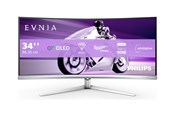 Skjerm - 34" Philips Evnia 8000 Series - 3440x1440 - QD-OLED - 175Hz - 90W USB HUB - KVM Switch - 34M2C8600/00