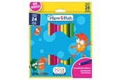 Tape & Lim - Paper Mate Children's Colouring Pencils | Pre-Sharpened Coloured Pencils | Assorted Colours | 24 Count - 2166489