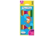 Tape & Lim - Paper Mate Children's Colouring Pencils | Pre-Sharpened Coloured Pencils | Assorted Colours | 12 Count - 2166490