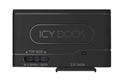 Kontroller - Icy dock EZ-Adapter MB104U-1SMB - storage controller - M.2 Card (PCIe NVMe & SATA) / SATA SSD - USB 3.2 (Gen 2) - MB104U-1SMB