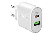 Mobil - Adaptere og ladere - SBS power adapter - USB USB-C - 20 Watt - TETRPD20W