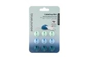 Kabelordner/Kabelstrømpe - Bluelounge Design CableDrop mini - Blue - 9-pack - BLUCDM-OMBLUE