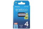 Batteri - Panasonic eneloop BK-3MCDE battery - 4 x AA type - NiMH - BK-3MCDE/4BE