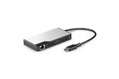 Dokkingstasjon - ALOGIC USB-C Fusion ALPHA V2 5-in-1 Hub HDMI USB Ethernet & PD – Space Grey - UCFUPRGEV2-SGR