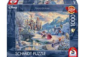 Puslespill - Schmidt Thomas Kinkade Beauty and the Beast Winter 1000 Pieces - 59671