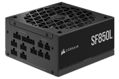 Strømforsyning (PSU) - Corsair SF-L Series SF850L Gold Strømforsyning (PSU) - 850 Watt - 120 mm - ATX 3.0 - 80 Plus Gold sertifisert - CP-9020245-EU