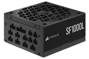 Strømforsyning (PSU) - Corsair SF-L Series SF1000L Gold Strømforsyning (PSU) - 1000 Watt - 120 mm - ATX 3.0 - 80 Plus Gold sertifisert - CP-9020246-EU