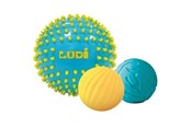 Babyleker - LUDI Sensory ball set - blue - LU30021