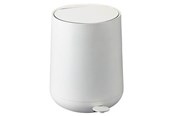 Baderomstilbehør - Zone Denmark Denmark - Nova Pedal Bin 5 L - White - 330132