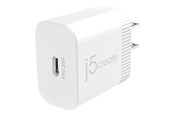 Mobil - Adaptere og ladere - j5create JUP1420 power adapter - 24 pin USB-C - 20 Watt - JUP1420-EN