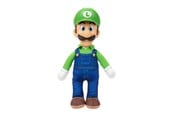 Dukker, Bamser & Utstyr - Jakks Super Mario Movie - Roto Plush Luigi (38 cm) - 416284