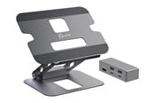 Dokkingstasjon - j5create JTS327-N - Multi-Angle 4K Docking Stand - JTS327-N