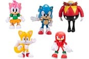 Reklameartikler - Jakks - Sonic - 6.35cm Figures 5 Pack - Figur - 414524