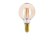 LED-lyspære - EGLO LED-lyspære G60 Globe 4W/822 350 lumen amber E14 - 110061