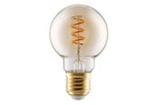 LED-lyspære - EGLO LED-lyspære G60 Globe 4W/820 145 lumen amber dimmable E27 - 110192