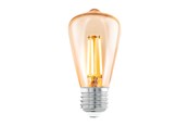 LED-lyspære - EGLO LED-lyspære E27 ST48 4W 270LM 2200K AMBER E27 - 110054