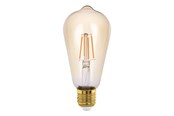 LED-lyspære - EGLO LED-lyspære ST64 4W/822 (26W) Amber E27 - 110055