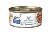 Katt - Brit Care Cat Beef Paté with Olives 70g - BK710007