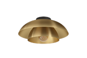 Lamper - EGLO CENCIARA ceiling lamp black/brushed steel - 900848