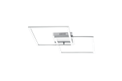 Lamper - EGLO PALMAVES 1 wall/ceiling lamp with remote control brushed steel - 75538