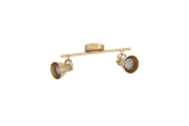 Lamper - EGLO SERAS spot rail 2L brushed brass/gold - 900171