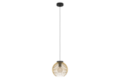 Lamper - EGLO VENEZUELA pendant black/gold - 900166