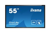 Digital skilting & Hotell TV - iiyama ProLite T5562AS-B1 55" Class (54.6" viewable) LED-backlit LCD display - 4K - for digital signage / interactive communication - T5562AS-B1