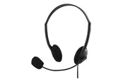 Hodetelefoner - Deltaco Stereo Headset On-Ear Microphone - HL-21