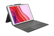 Tastatur - Logitech Combo Touch for iPad 10.9" (10th gen) - Oxford Grey - US - Tastatur & Foliosett - Amerikansk Engelsk - Grå - 920-011382