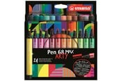 Hobbyartikler - STABILO  Pen 68 Max Arty wallet of 24 pens - 204093