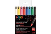 Hobbyartikler - POSCA  marker sæt PC-1MR 8 ass. std. colors - 401630