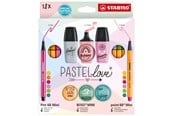 Hobbyartikler - STABILO Pastel Love set of 18 ass. pens - 201145