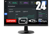 Skjerm - 24" Lenovo D24-40 - 1920x1080 - 75Hz - VA - 67A2KAC6EU